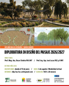 Nueva convocatoria de la Diplomatura en Diseño del Paisaje 2026-2027