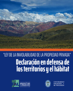 Declaración en defensa de los territorios y el hábitat